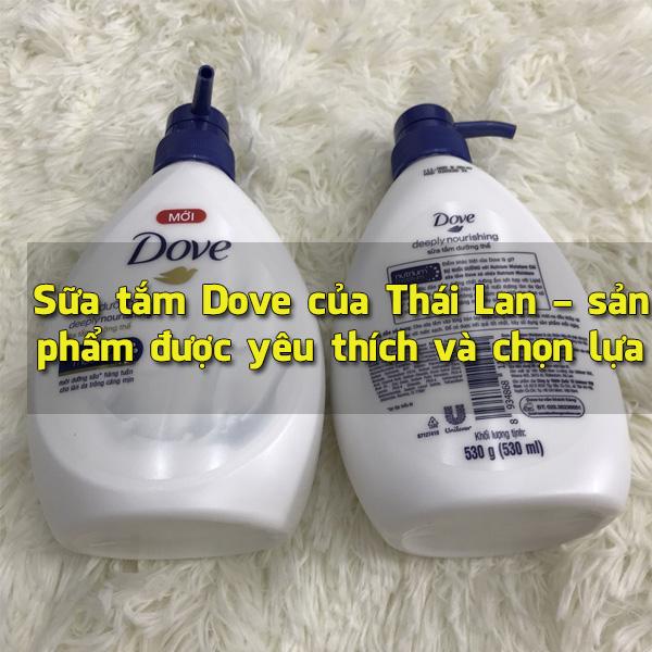Sữa Tắm Dove Thái Lan