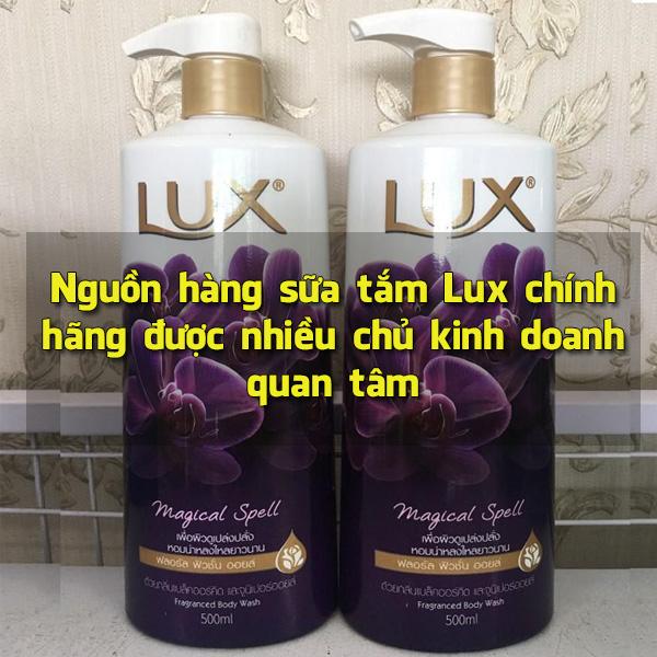 Nguồn hàng sữa tắm Lux Thái Lan đa dạng